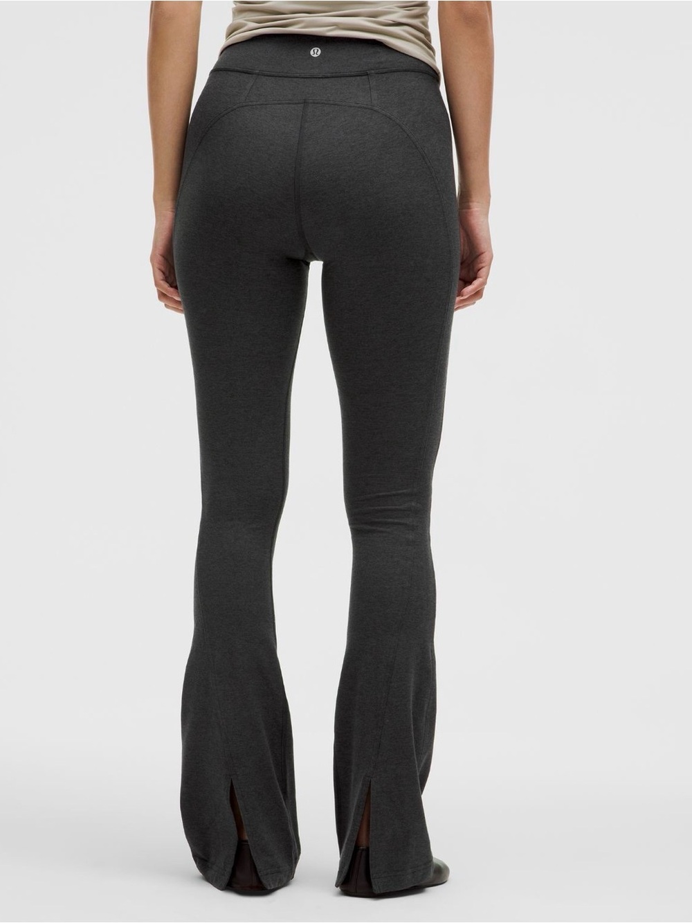 Lululemon Softy Suedey Split-Hem High-Rise Mini-Flare Pant